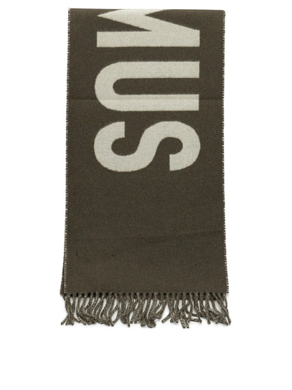Jacquemus "Jacquemus" Fringed Scarf - Green