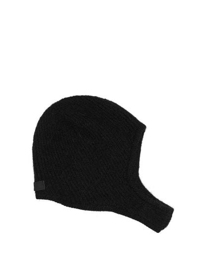 Jacquemus "Le Capuche Gros Grain" Beanie - Black