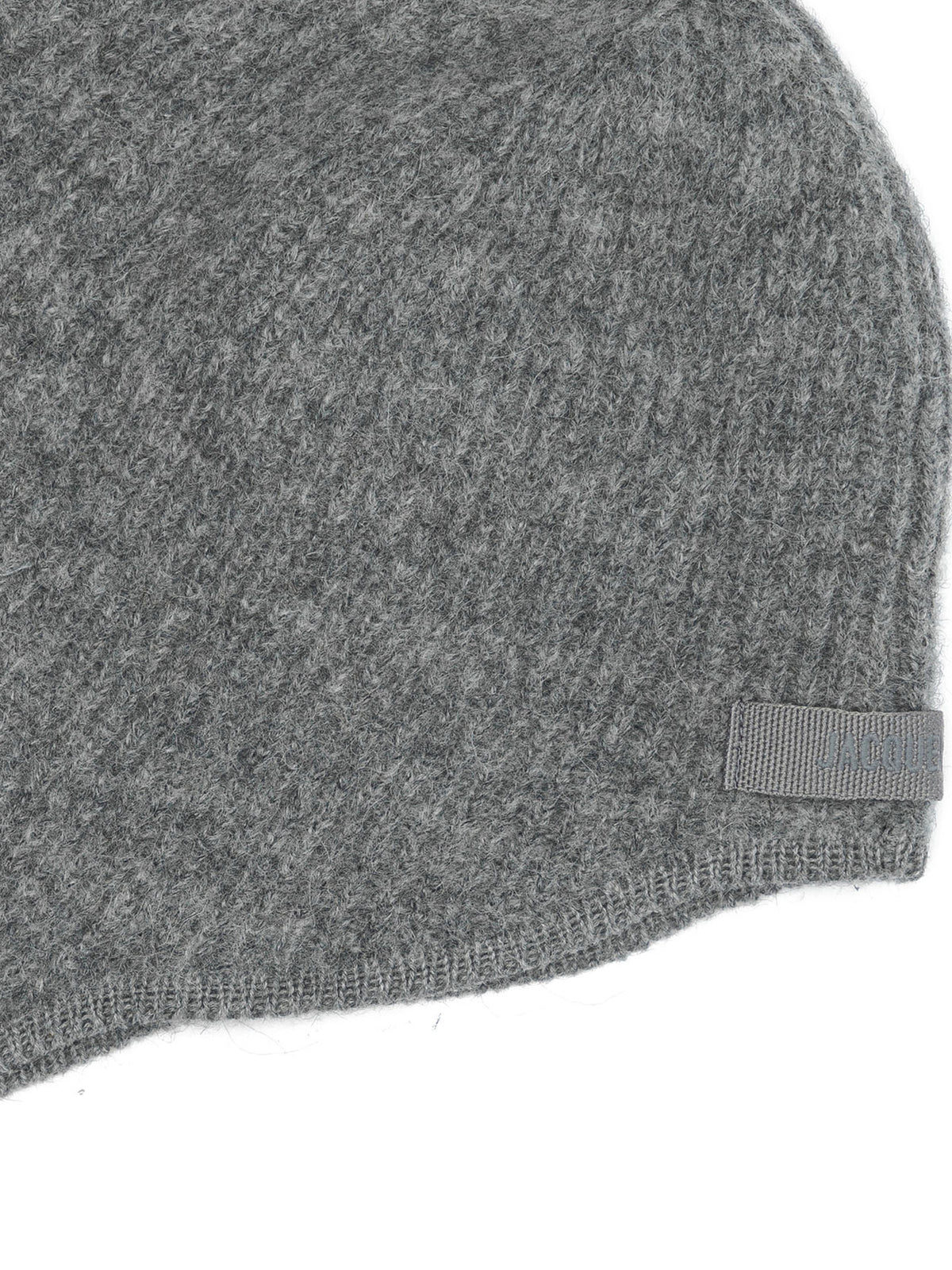 Jacquemus "Le Capuche Gros Grain" Beanie - Grey