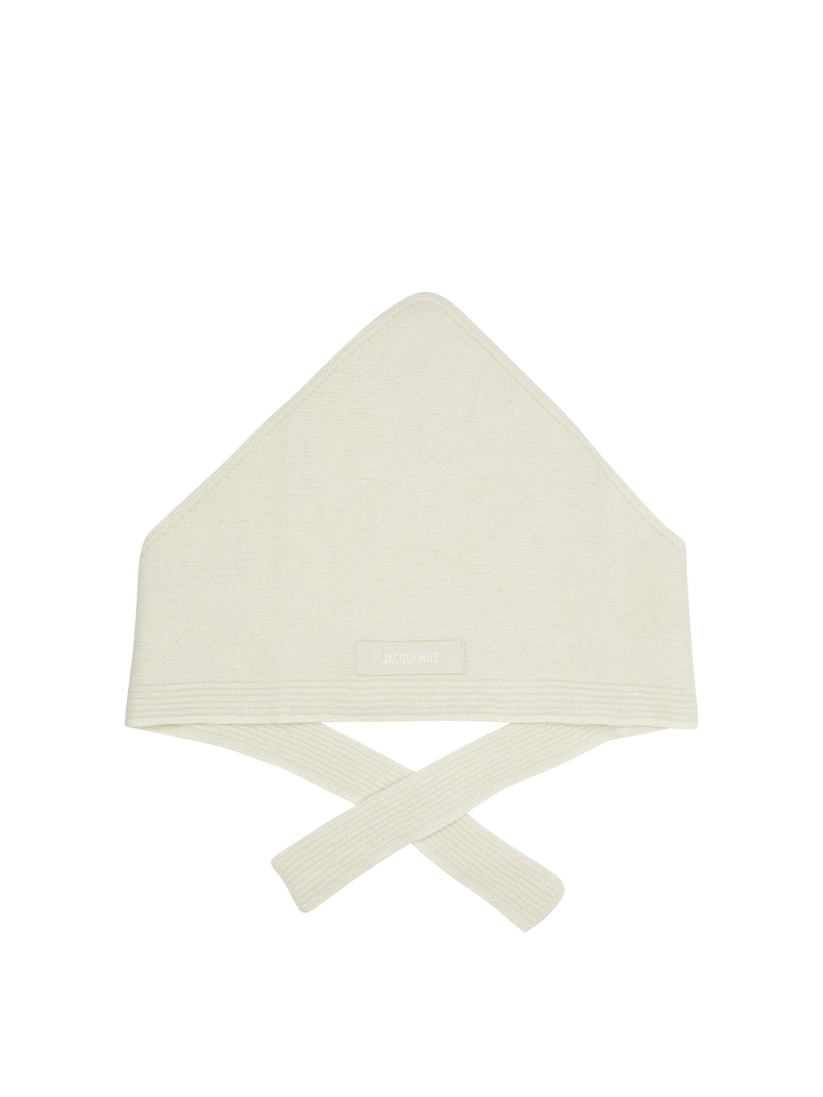 Jacquemus "Gros Grain" Shawl - White