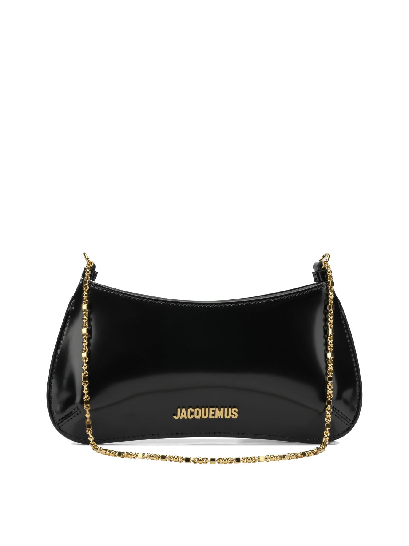 Jacquemus "Le Petit Bisou Chaine" small shoulder bag - Black