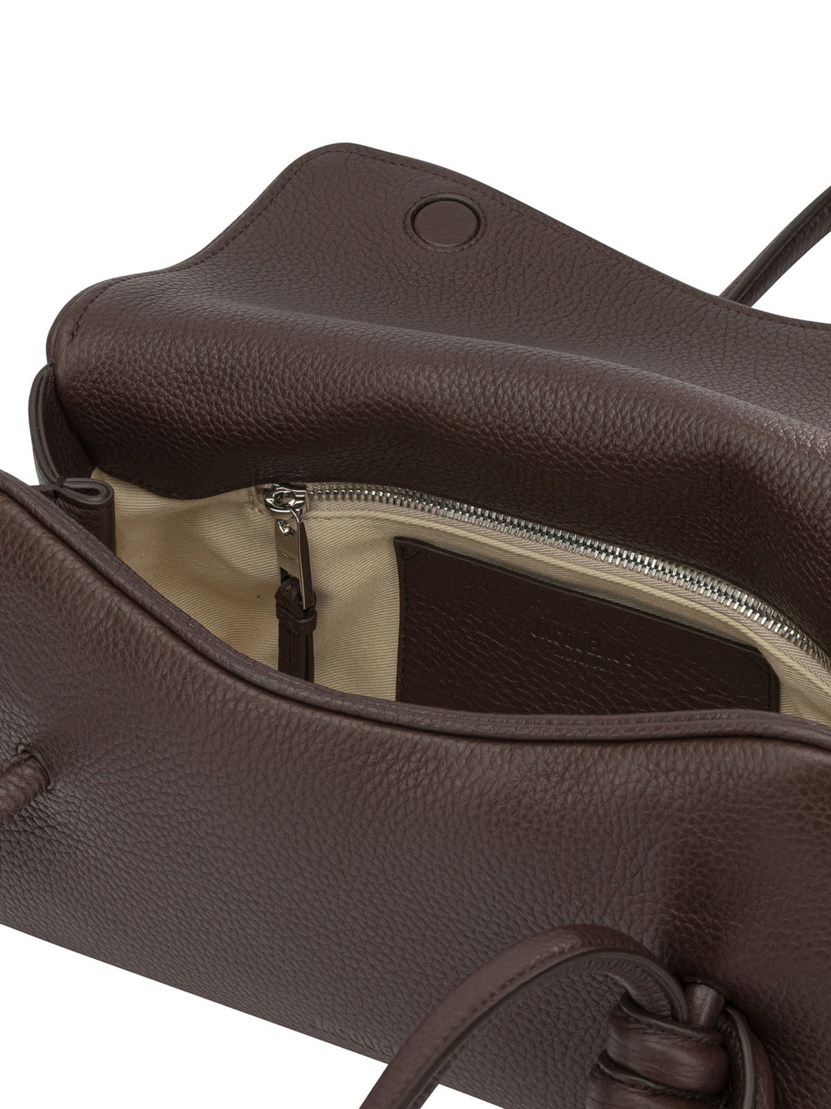 Jacquemus "Le Long Turismo" Medium Shoulder Bag - Brown