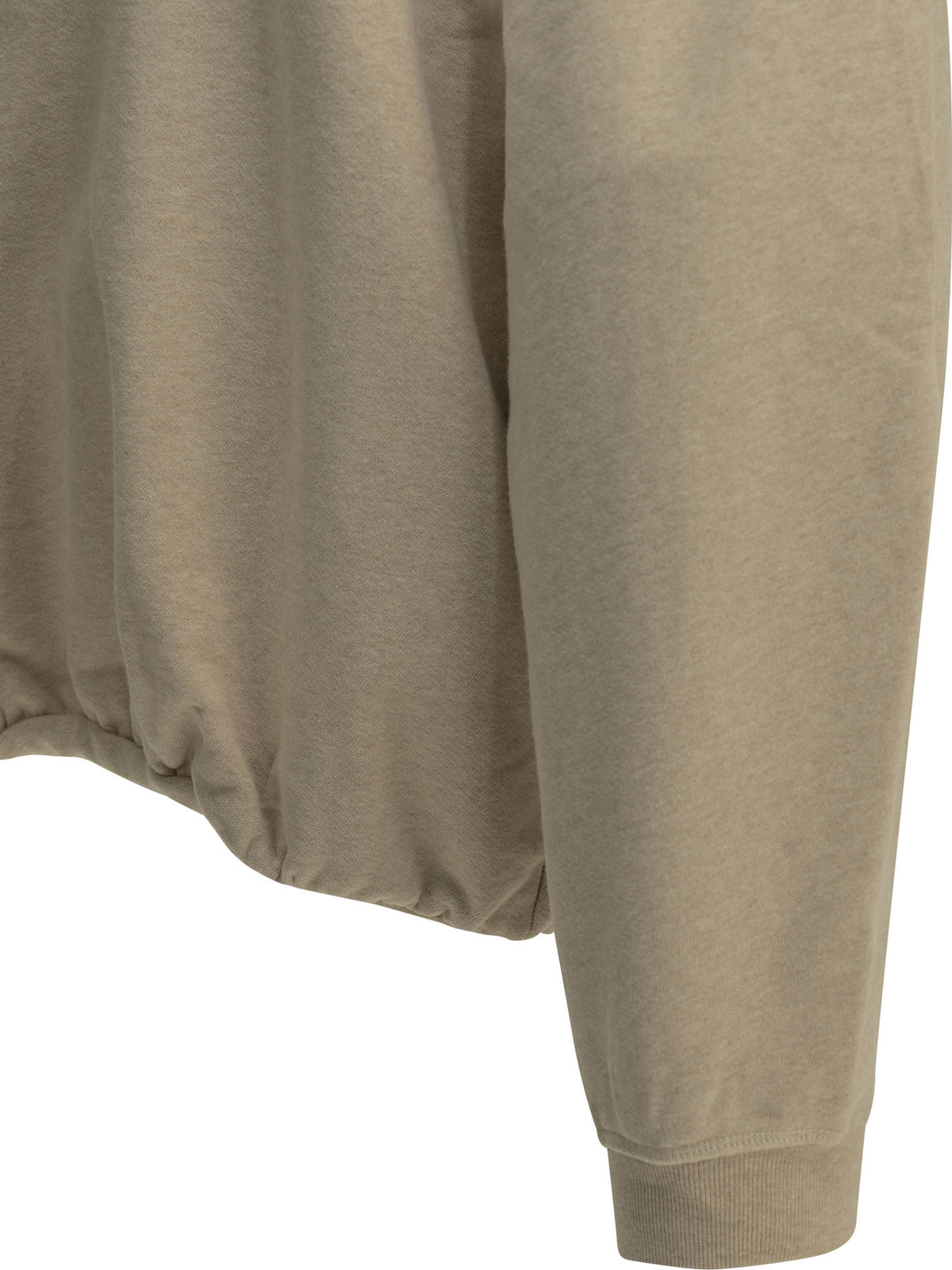 Jacquemus "Le Sweatshirt Montaigne" Crew-Neck Sweatshirt - Beige