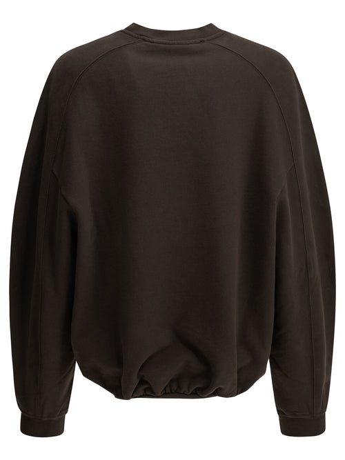 Jacquemus "Le Sweatshirt Montaigne" Crew-Neck Sweatshirt - Brown
