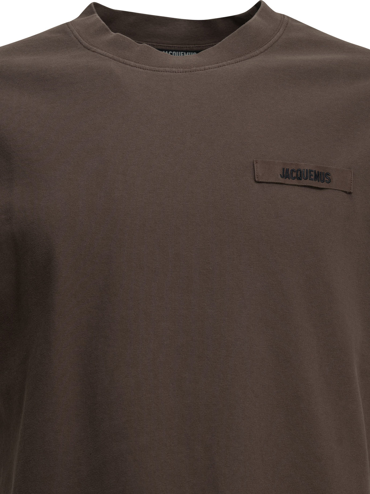 Jacquemus "Gros Grain" crew-neck T-shirt - Brown