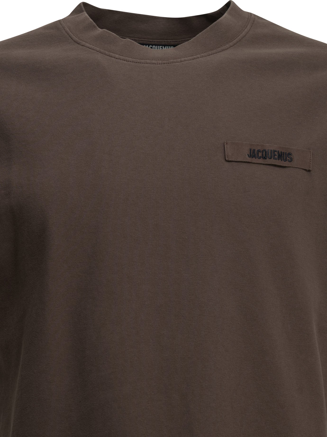 Jacquemus "Gros Grain" crew-neck T-shirt - Brown