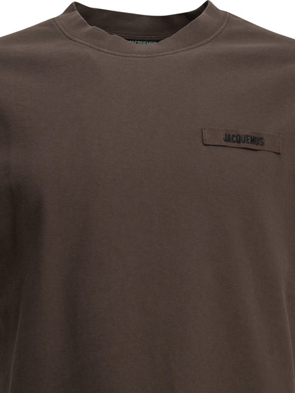 Jacquemus "Gros Grain" crew-neck T-shirt - Brown