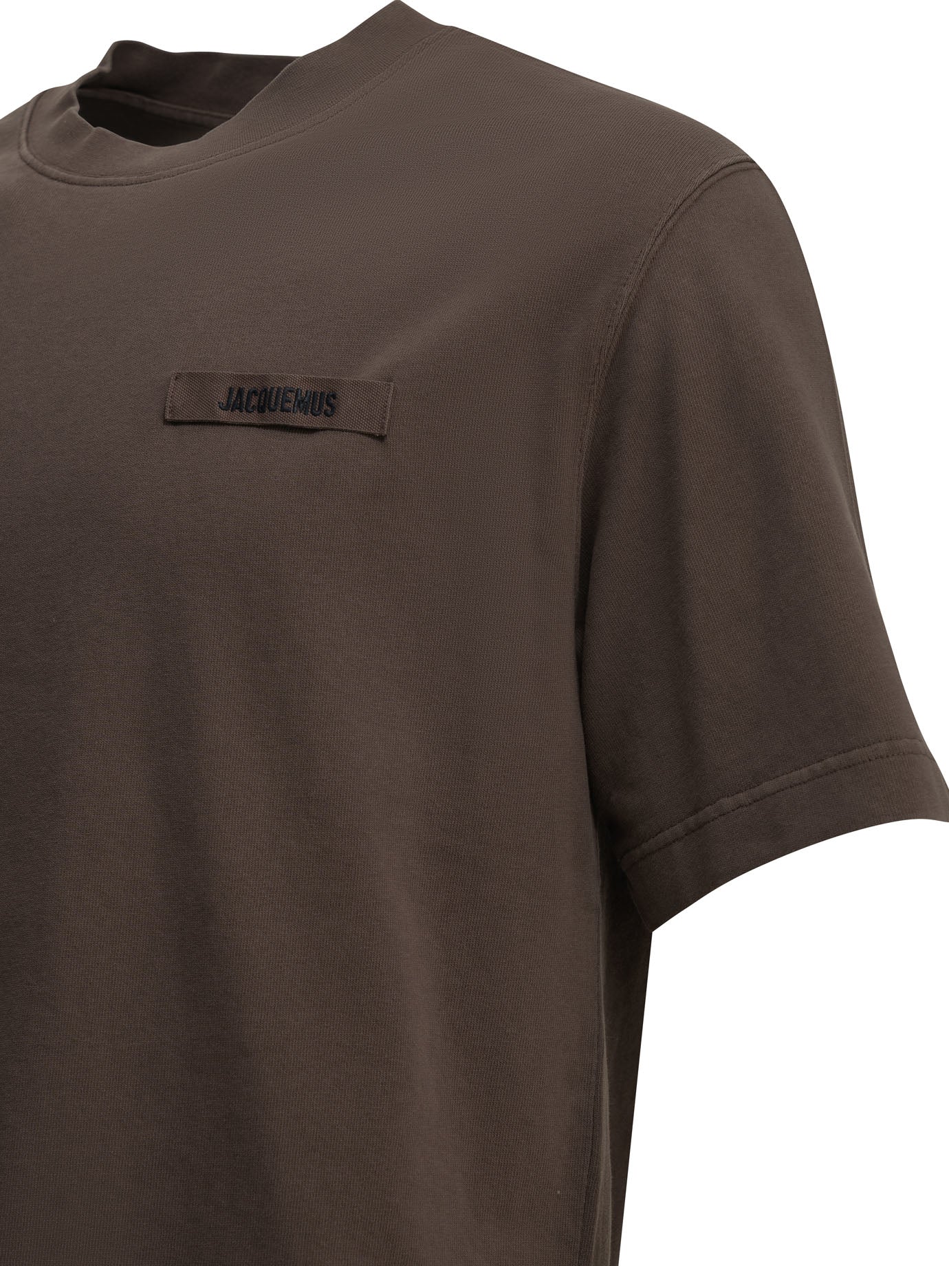 Jacquemus "Gros Grain" crew-neck T-shirt - Brown