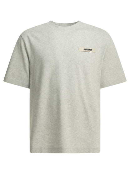 Jacquemus "Gros Grain" crew-neck T-shirt - Grey