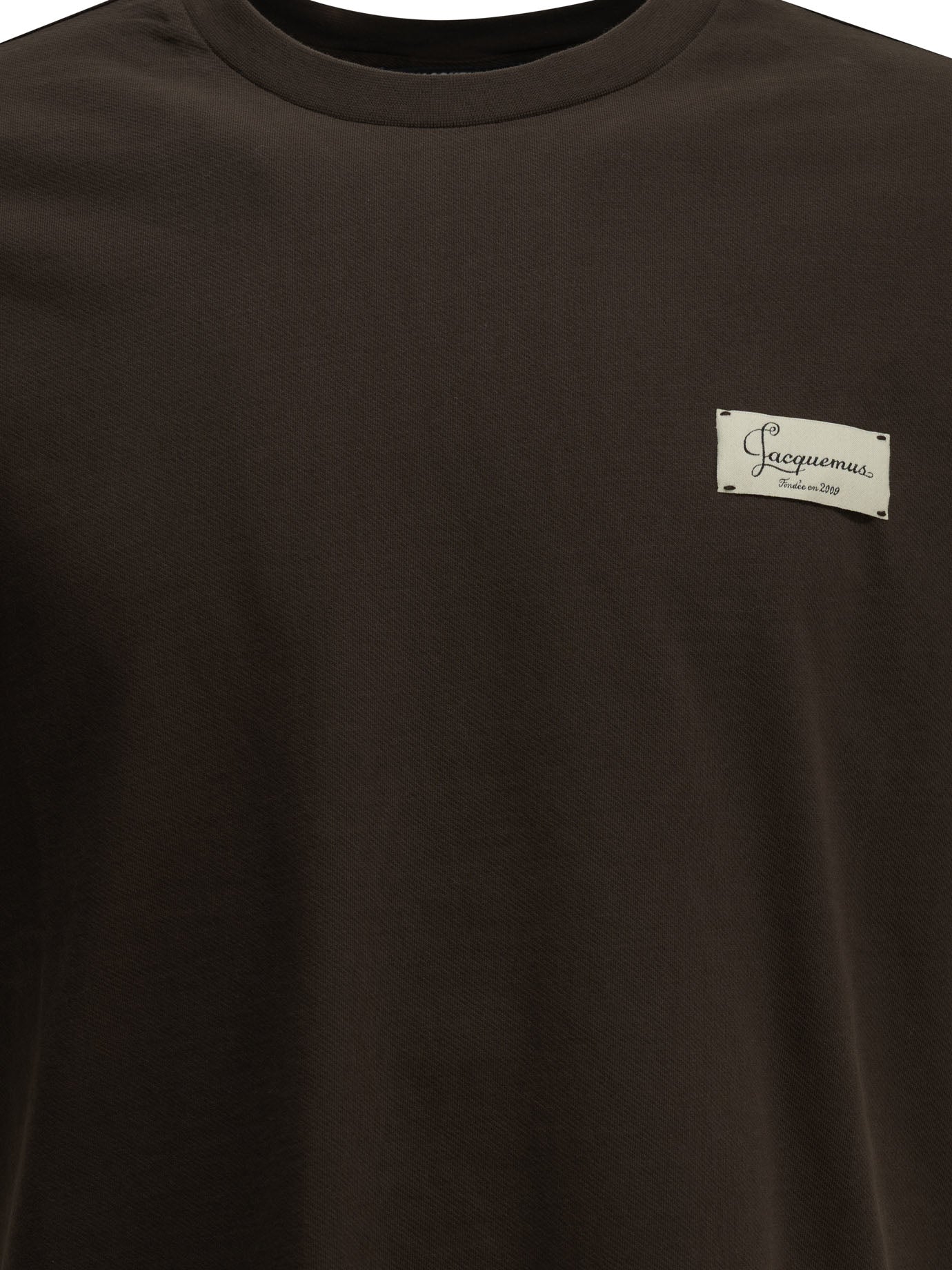 Jacquemus "Le Montaigne MC" Crew-Neck T-Shirt - Brown