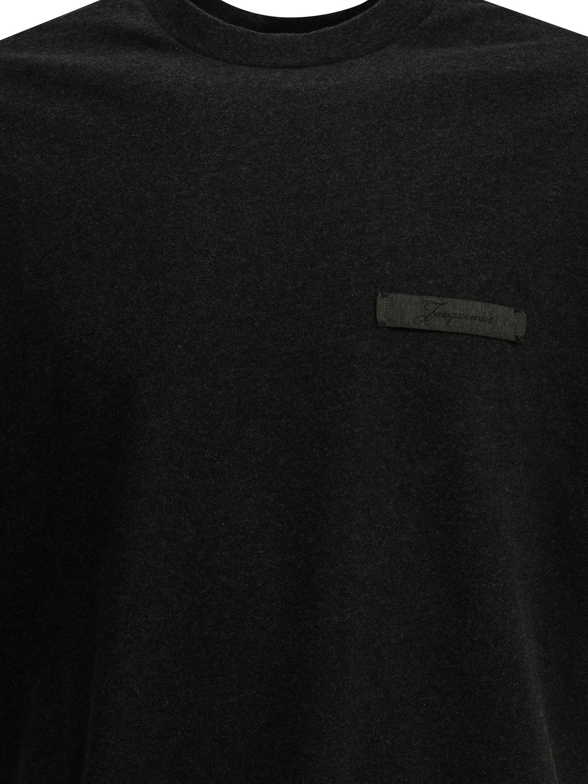 Jacquemus "Ruban" Crew-Neck T-Shirt - Grey