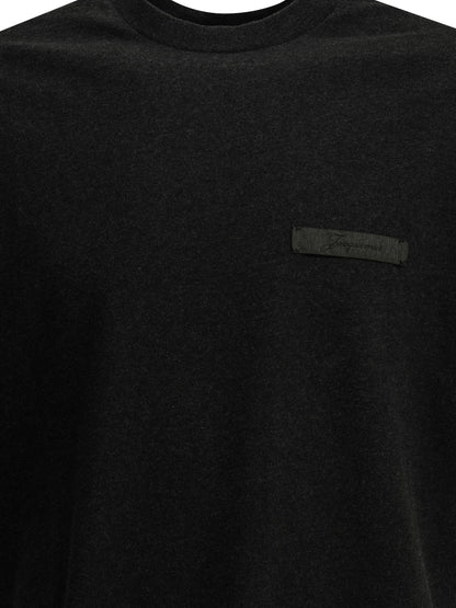 Jacquemus "Ruban" Crew-Neck T-Shirt - Grey
