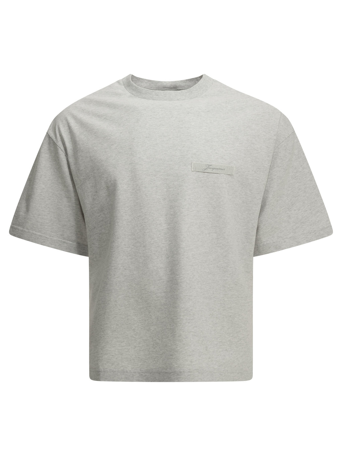 Jacquemus "Ruban" Crew-Neck T-Shirt - Grey