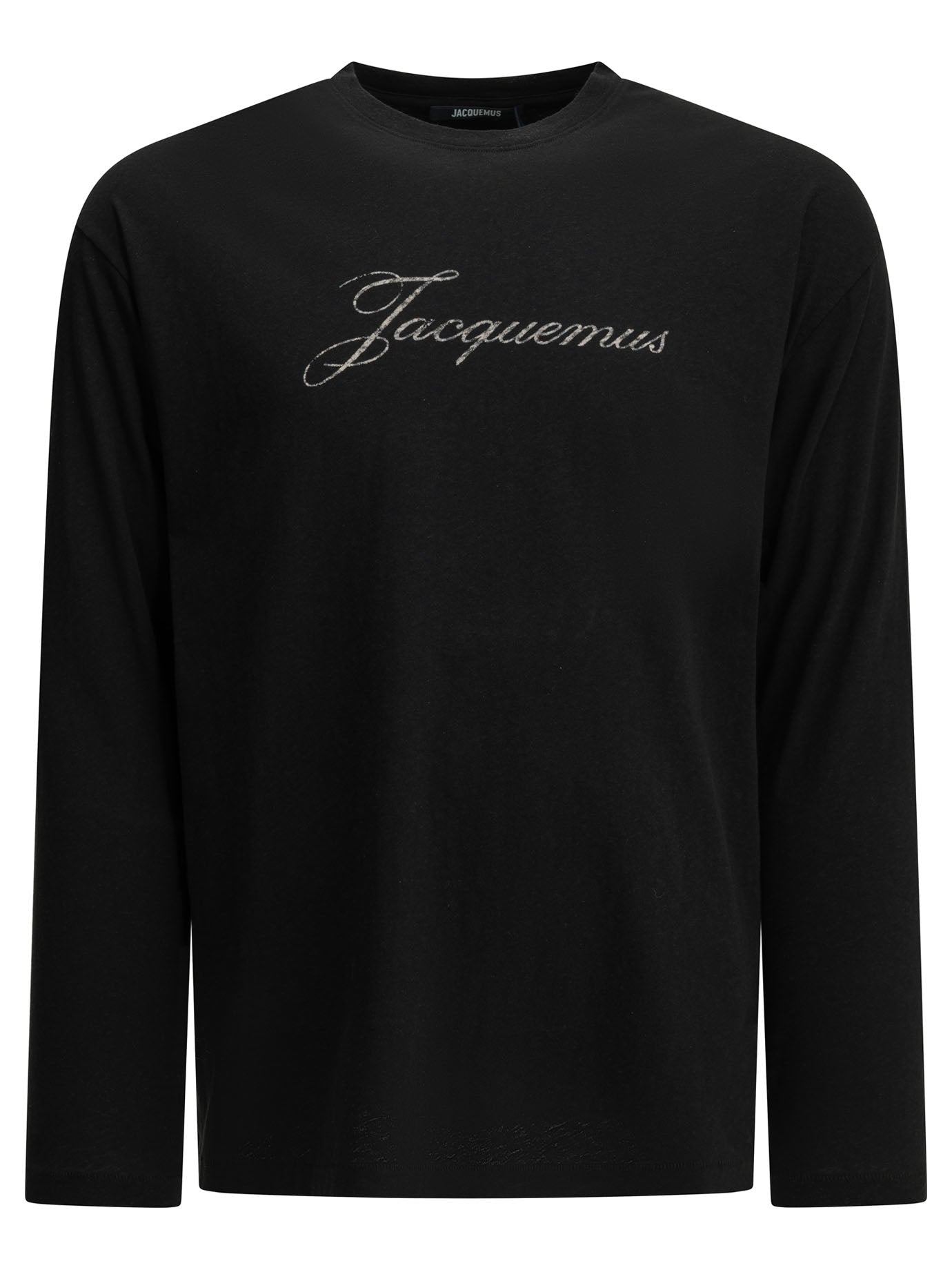 Jacquemus "Jacquemus" Crew-Neck T-Shirt - Black