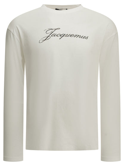 Jacquemus "Jacquemus" Crew-Neck T-Shirt - White