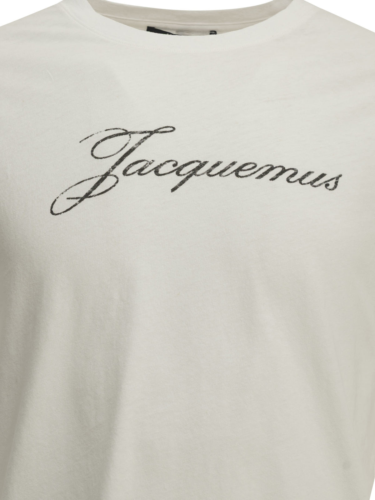 Jacquemus "Jacquemus" Crew-Neck T-Shirt - White