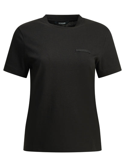 Jacquemus "Gros Grain" Crewneck t-shirt - Black