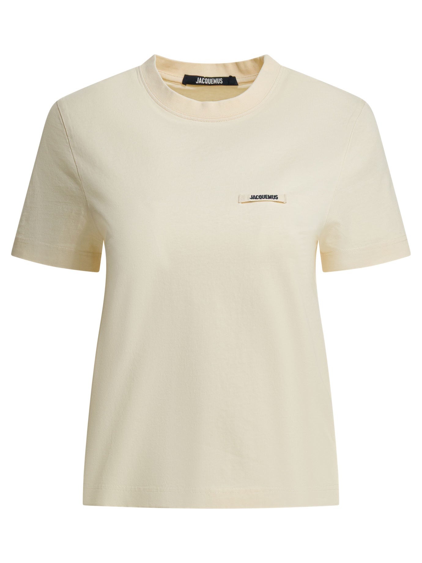 Jacquemus "Gros Grain" Crewneck t-shirt - Beige
