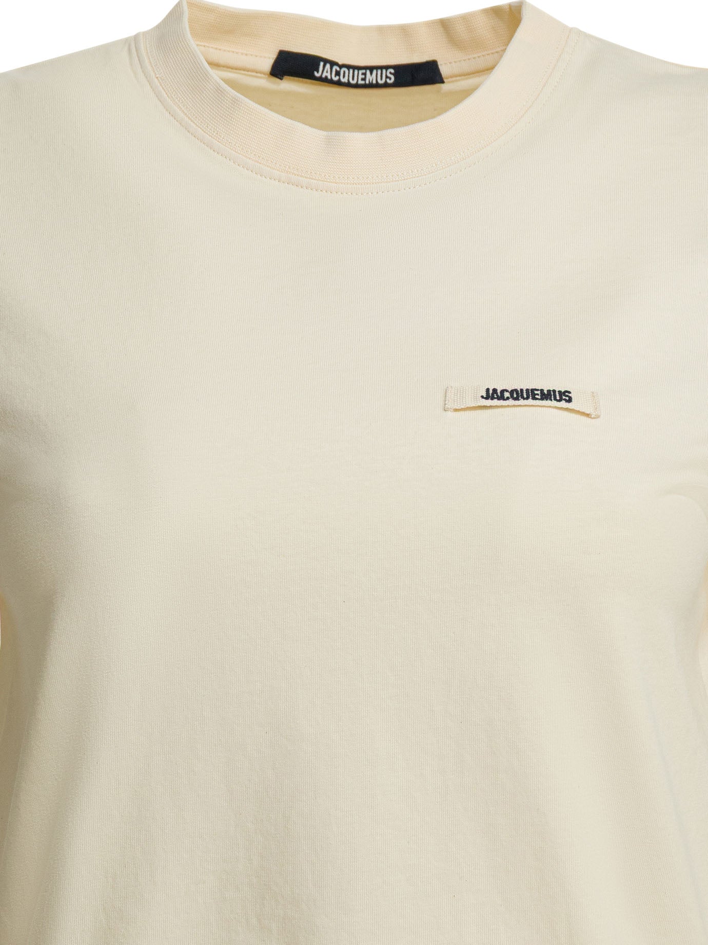 Jacquemus "Gros Grain" Crewneck t-shirt - Beige
