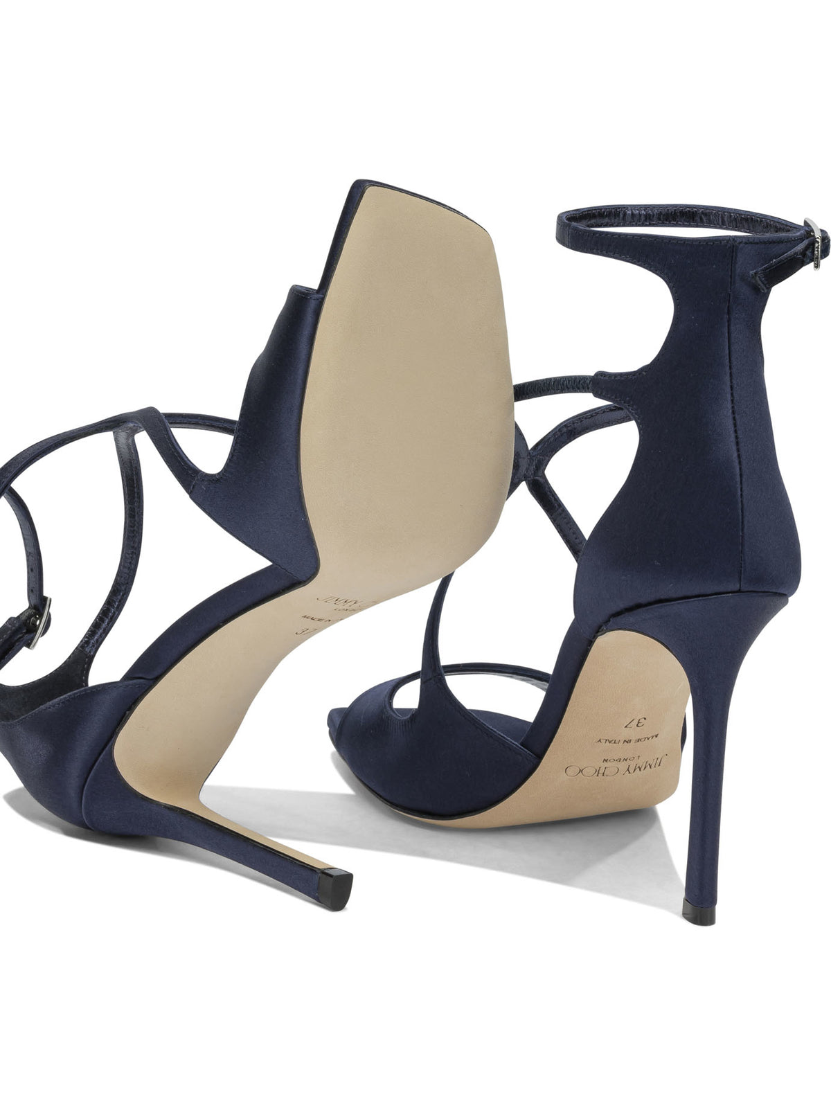 Jimmy Choo "Azia 95MM" heeled sandals - Blue