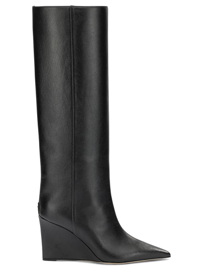 Jimmy Choo "Blake 85MM" Knee-High Boots - Black