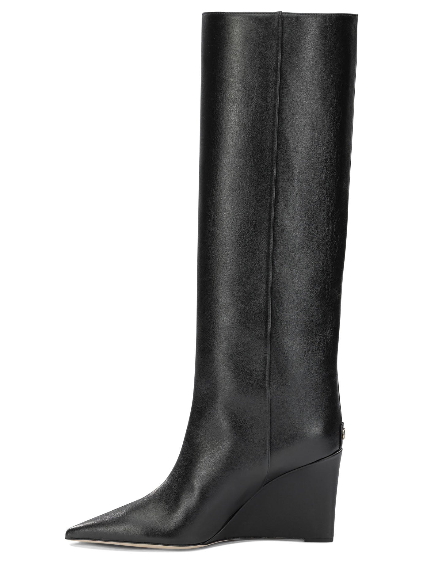 Jimmy Choo "Blake 85MM" Knee-High Boots - Black