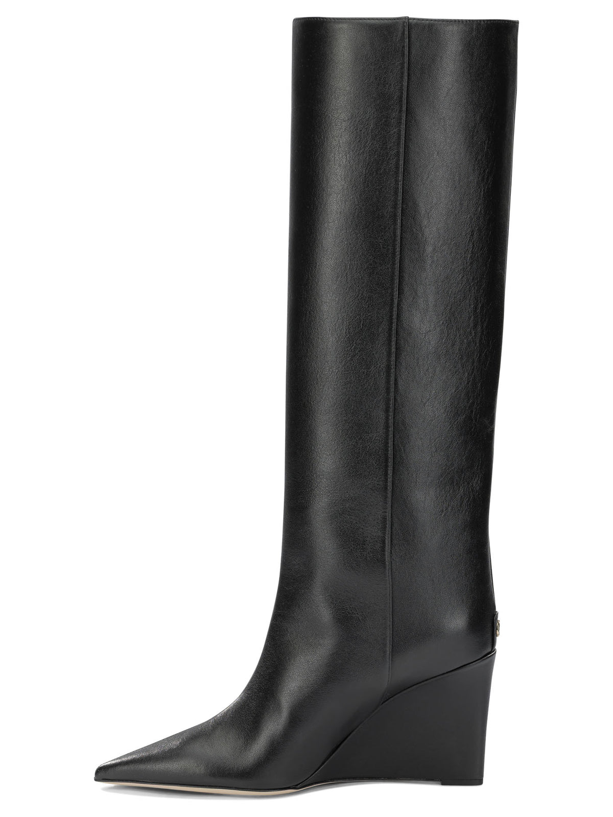 Jimmy Choo "Blake 85MM" Knee-High Boots - Black