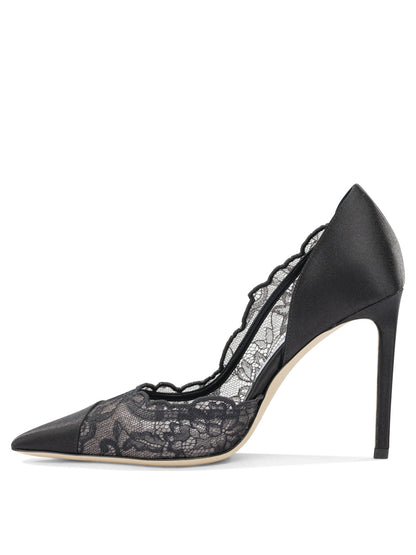Jimmy Choo "Brigitte 100MM" Pumps - Black