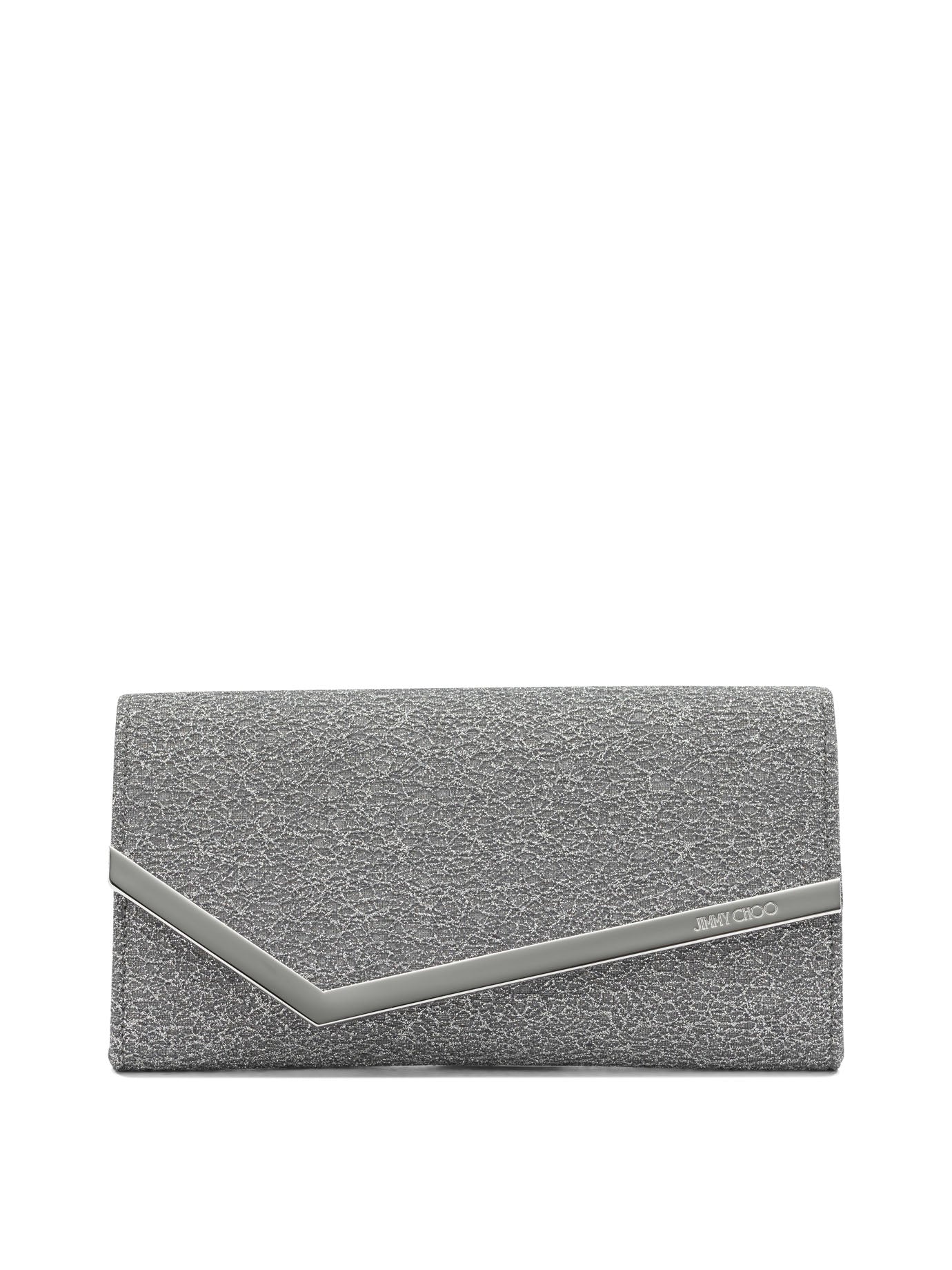 Jimmy Choo "Emmie" Clutch - Silver