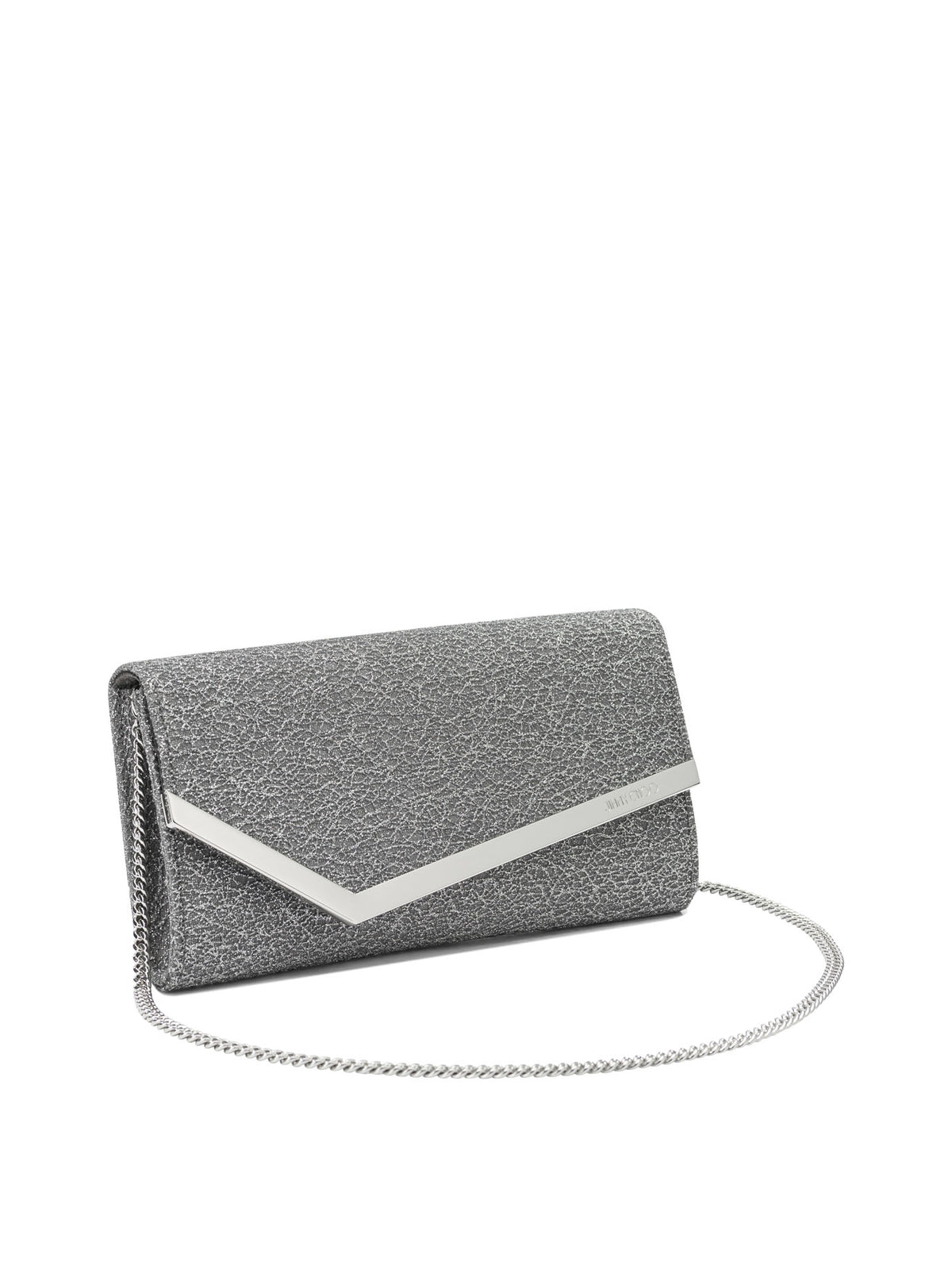 Jimmy Choo "Emmie" Clutch - Silver