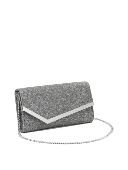 Jimmy Choo "Emmie" Clutch - Silver