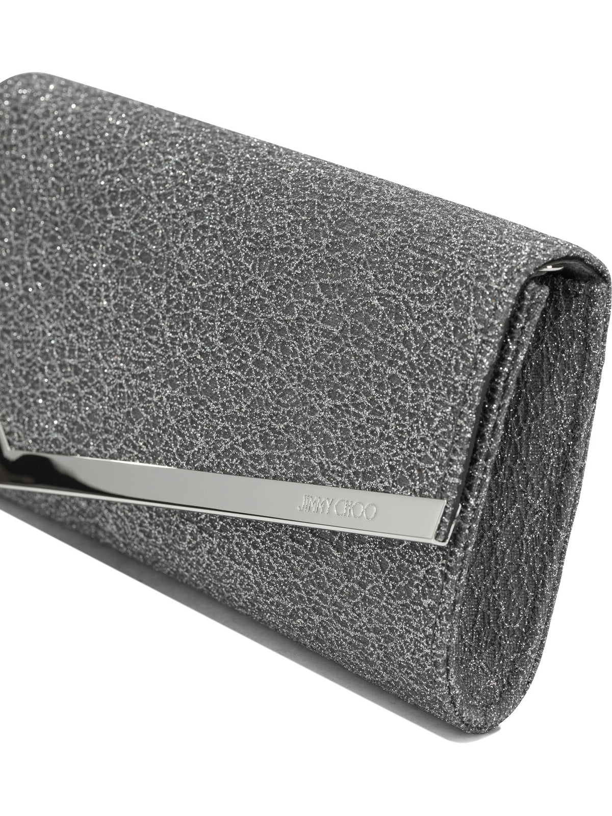 Jimmy Choo "Emmie" Clutch - Silver