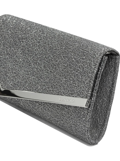 Jimmy Choo "Emmie" Clutch - Silver