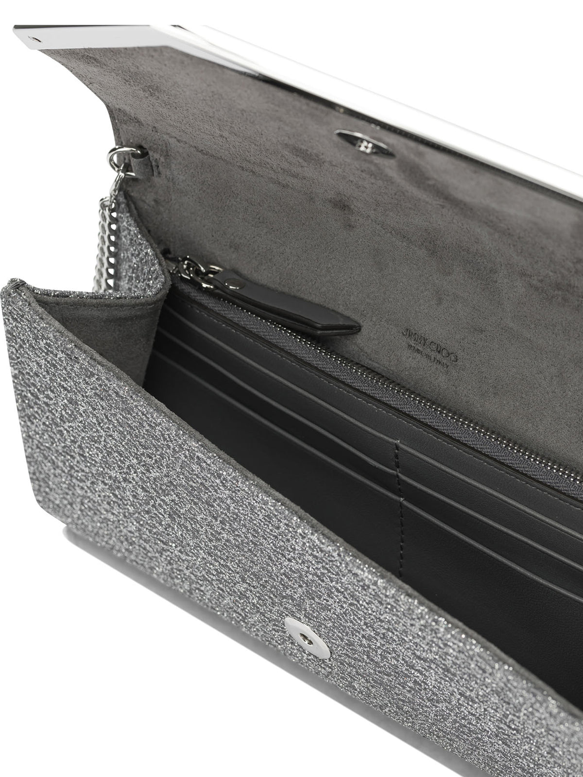 Jimmy Choo "Emmie" Clutch - Silver