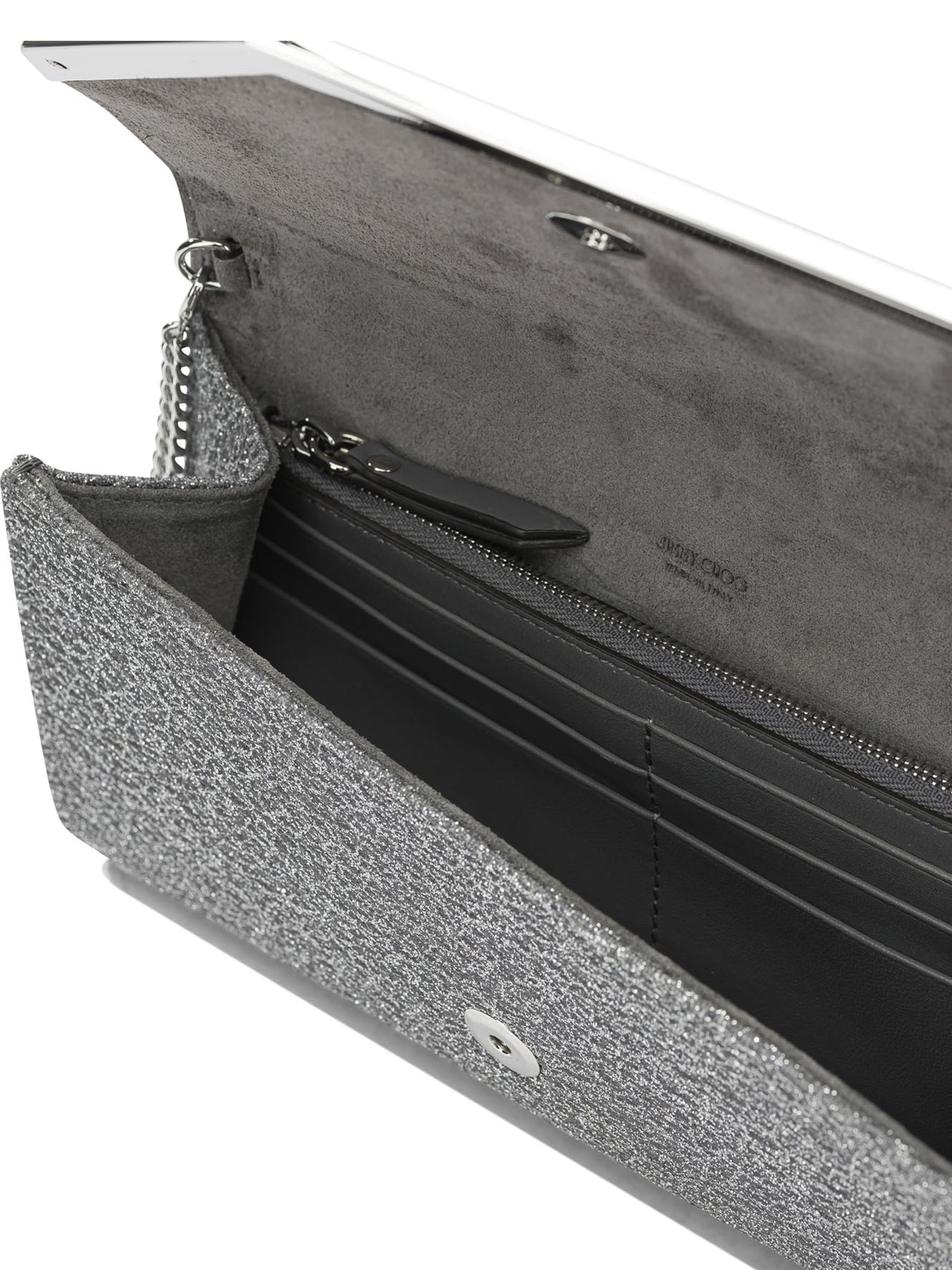 Jimmy Choo "Emmie" Clutch - Silver