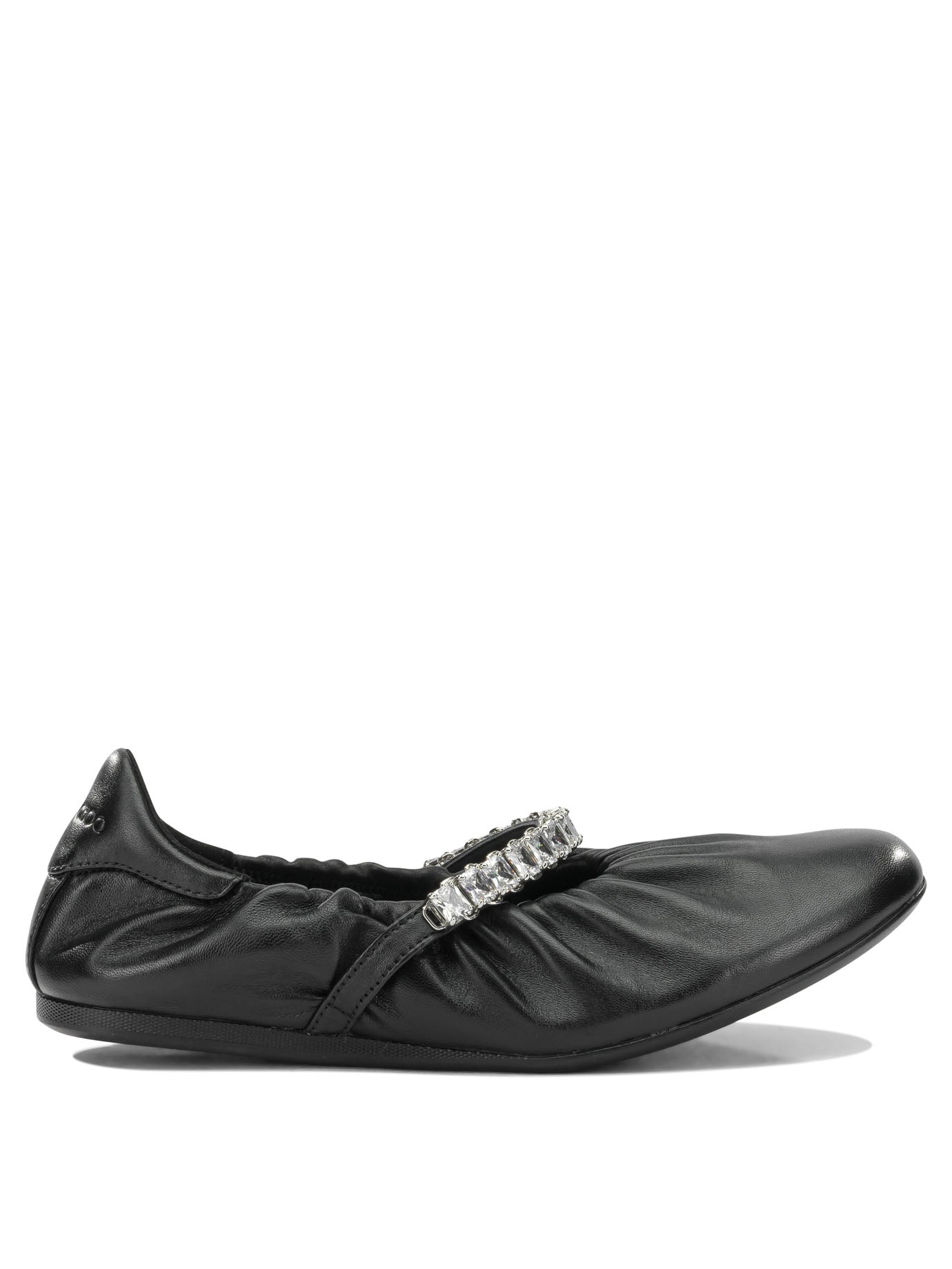 Jimmy Choo "Jade" Classic Ballet Flats - Black