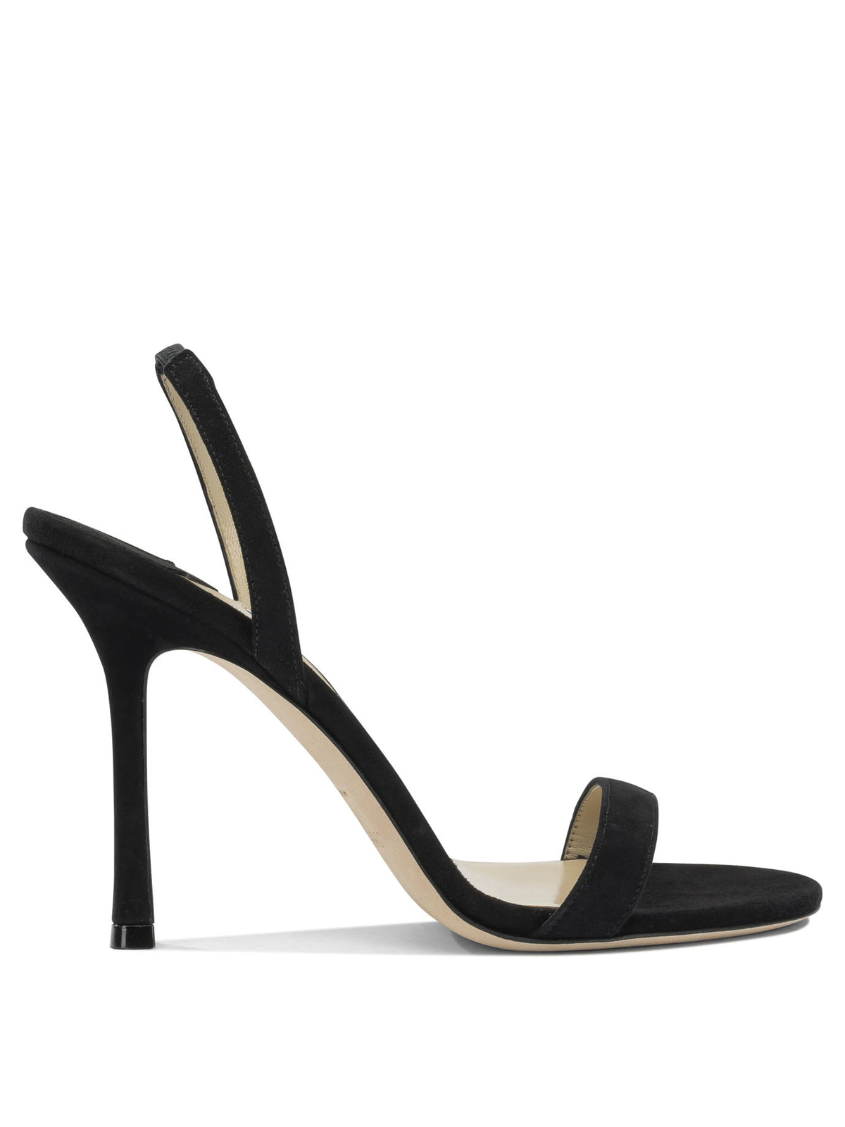 Jimmy Choo "Jenn 100MM" heeled sandals - Black