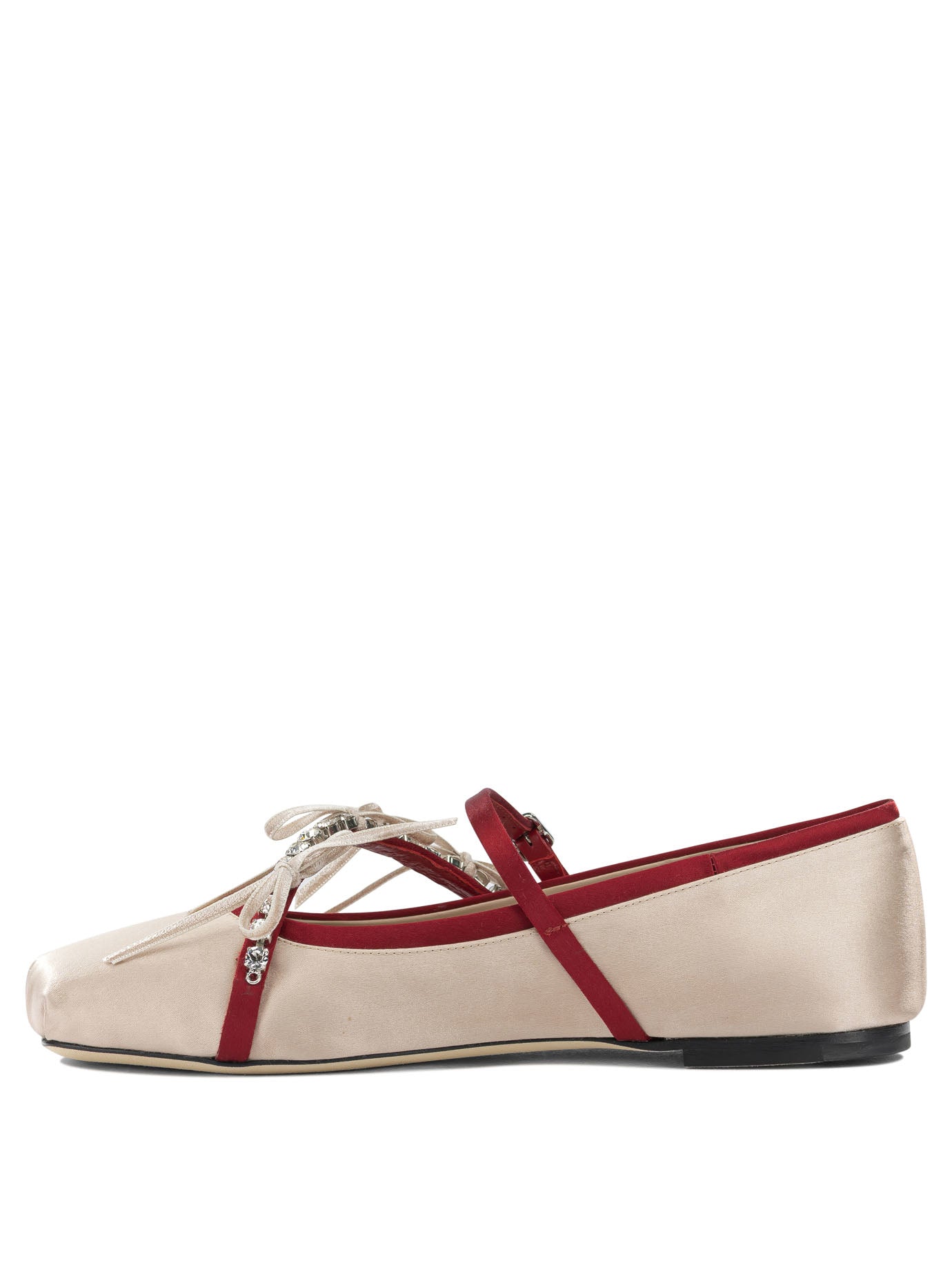 Jimmy Choo "Loli" Mary Jane Flats - Pink