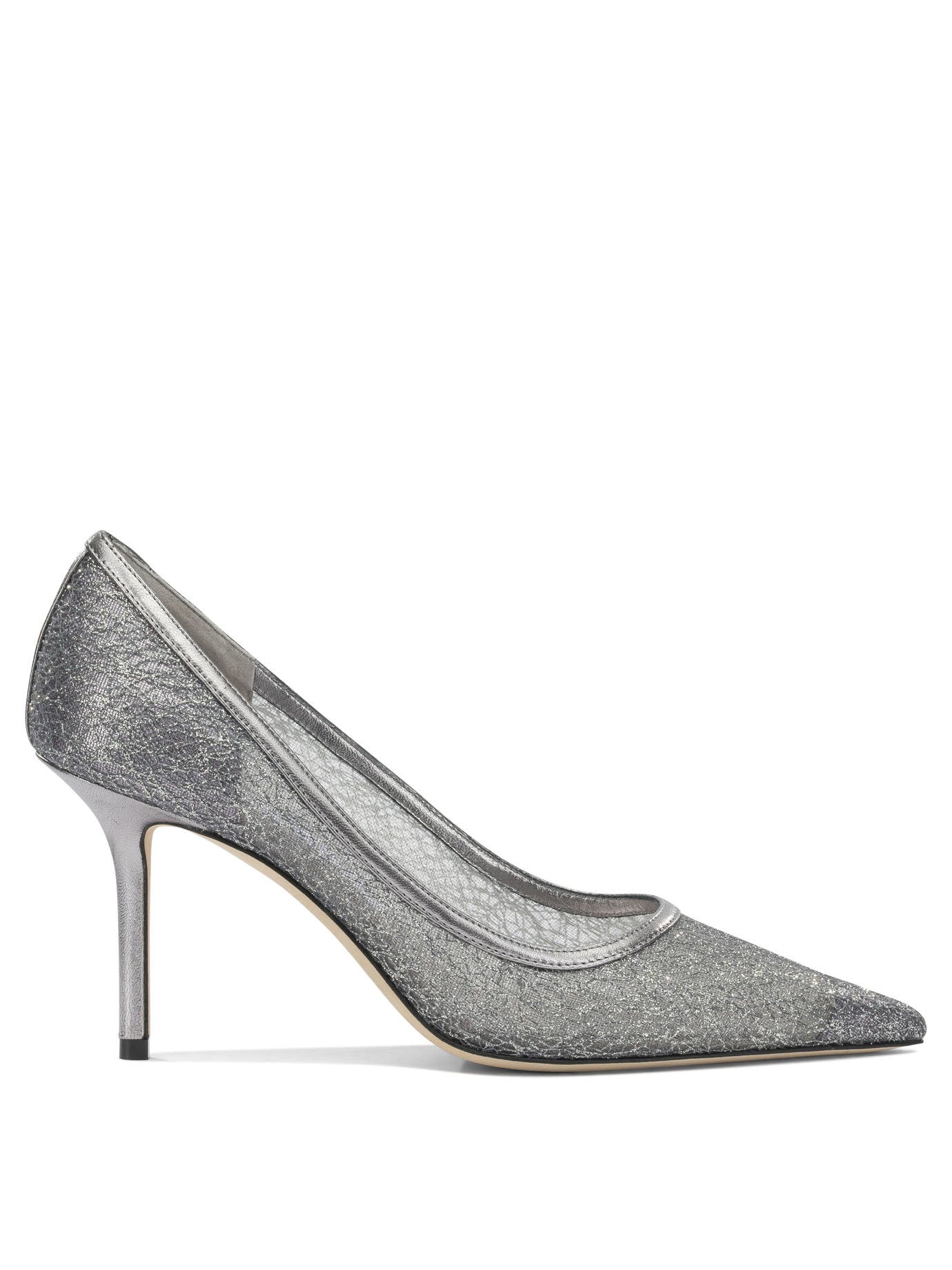 Jimmy Choo "Love 85MM" Pumps - Silver
