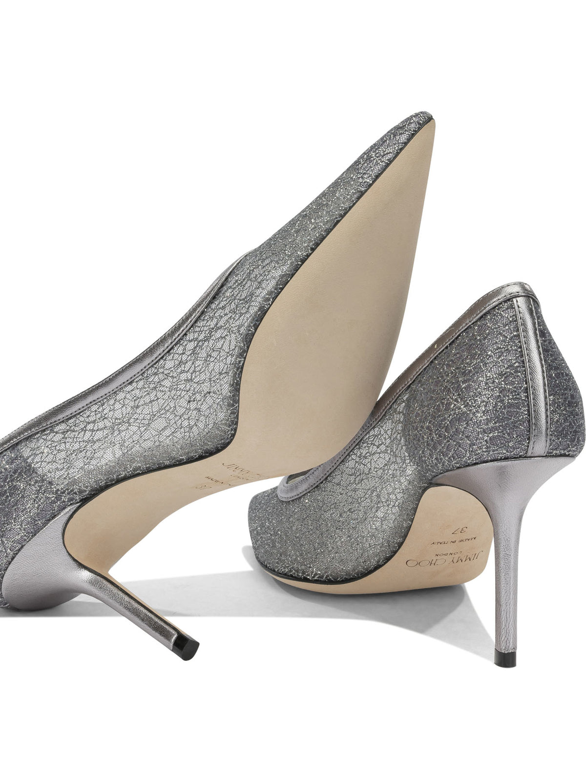 Jimmy Choo "Love 85MM" Pumps - Silver