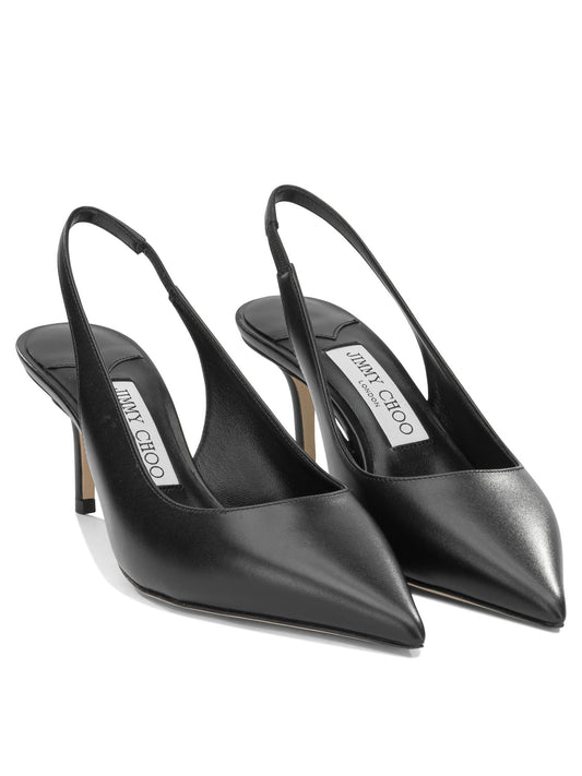 Jimmy Choo "Love 65MM" Slinkgback - Black