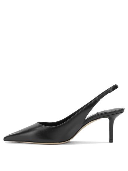 Jimmy Choo "Love 65MM" Slinkgback - Black