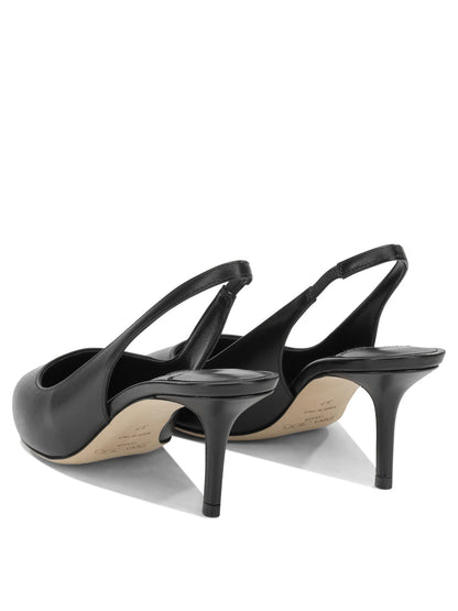 Jimmy Choo "Love 65MM" Slinkgback - Black