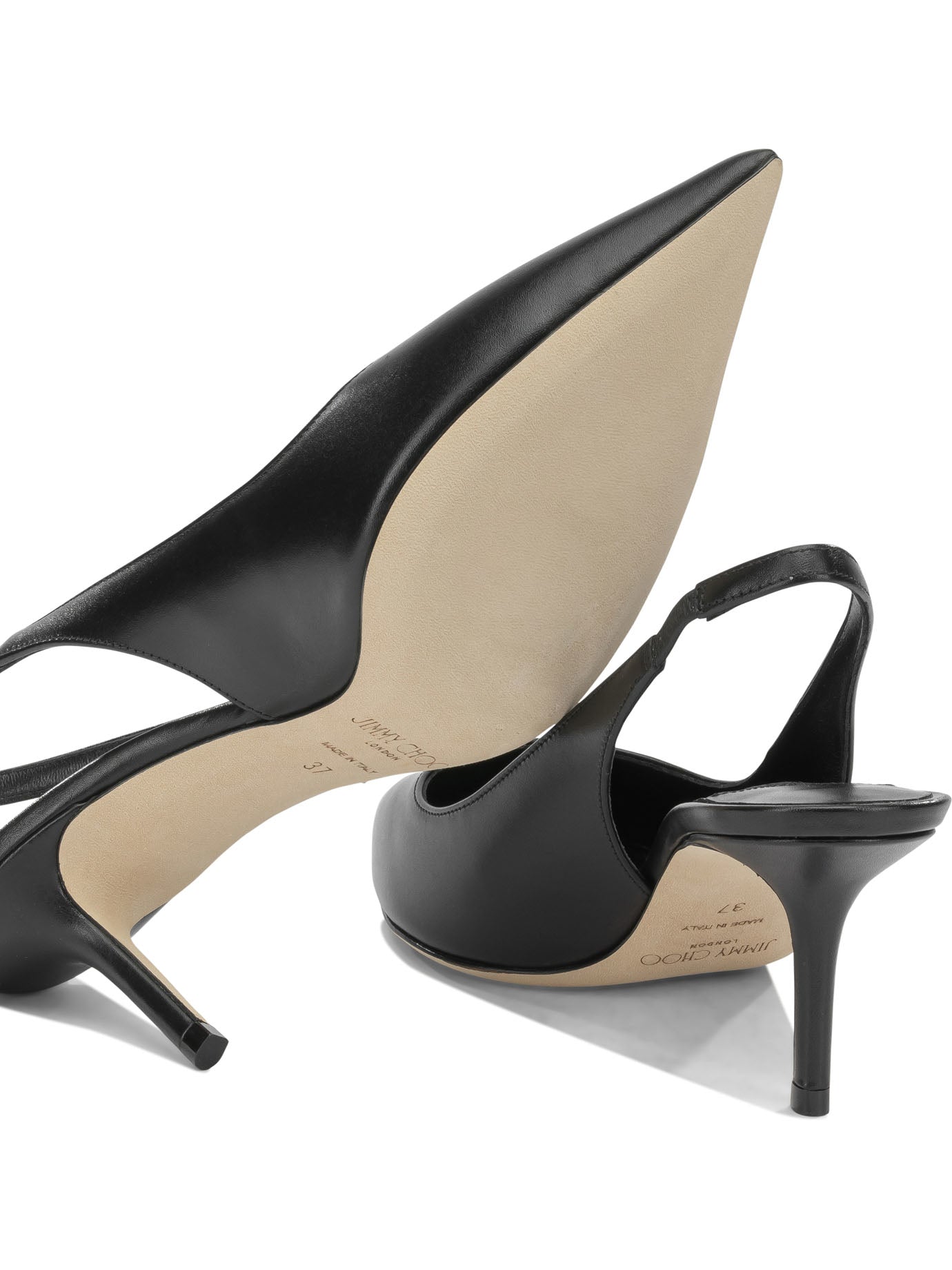 Jimmy Choo "Love 65MM" Slinkgback - Black