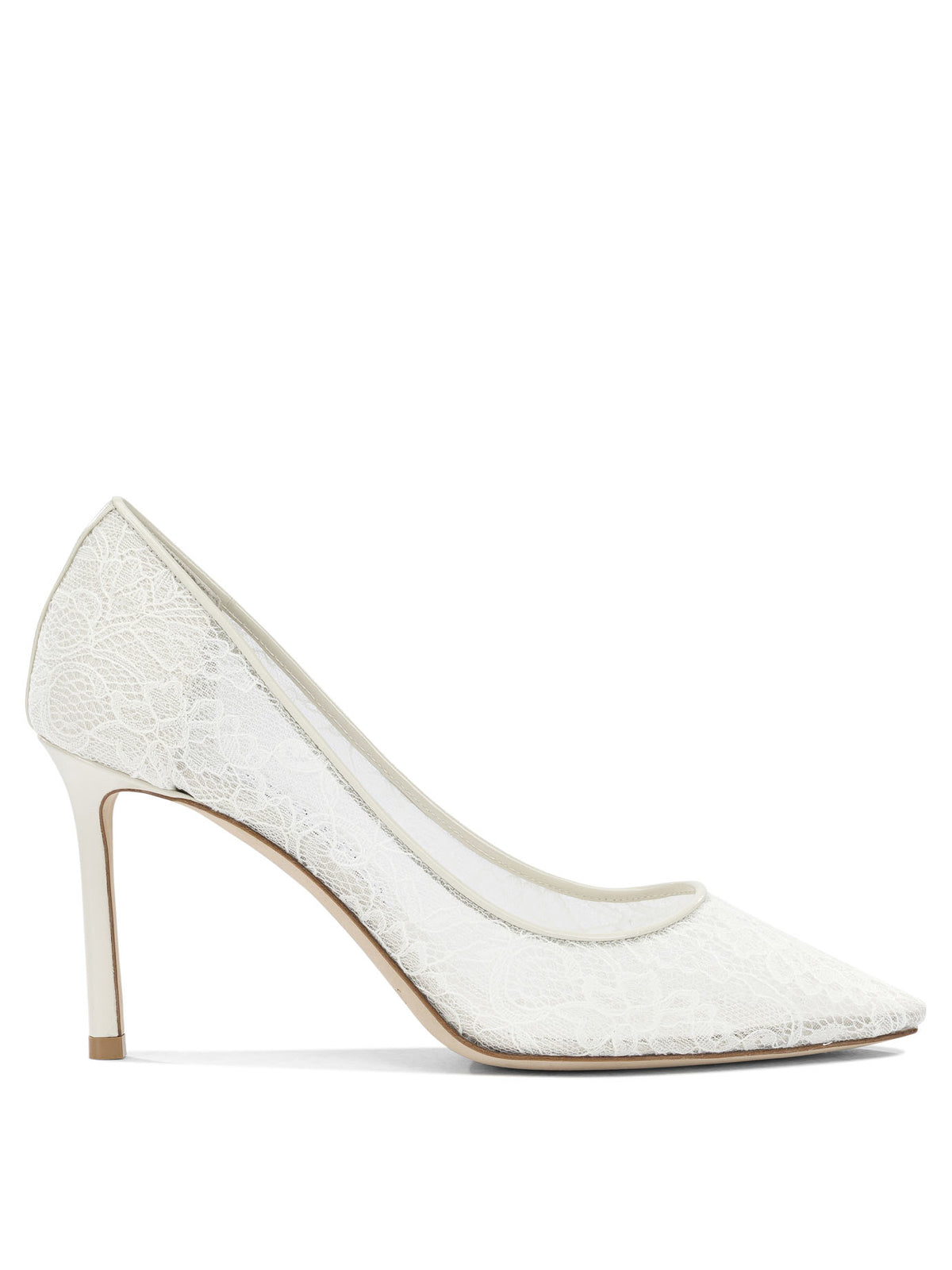 Jimmy Choo "Romy 85MM" Pumps - White