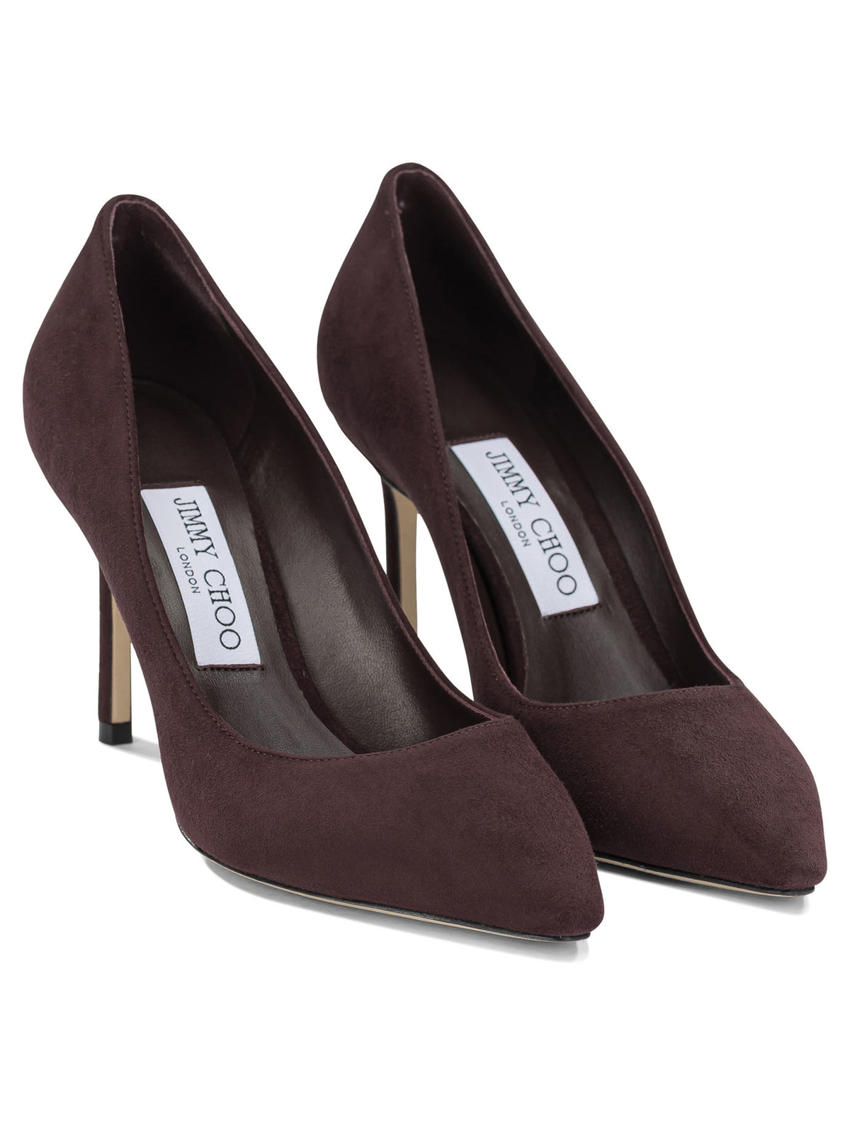 Jimmy Choo "Romy 85" Décolleté - Bordeaux