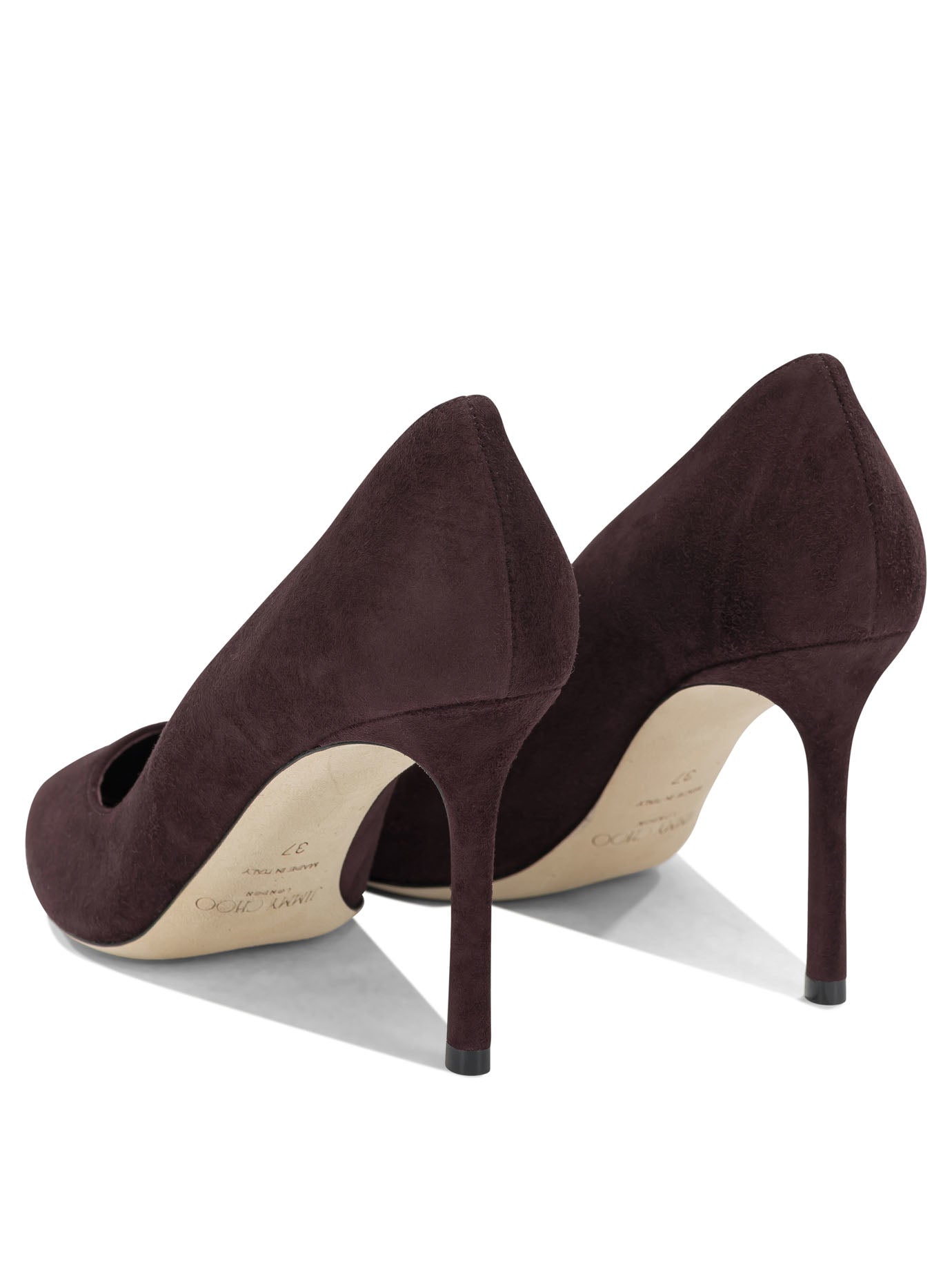 Jimmy Choo "Romy 85" Décolleté - Bordeaux