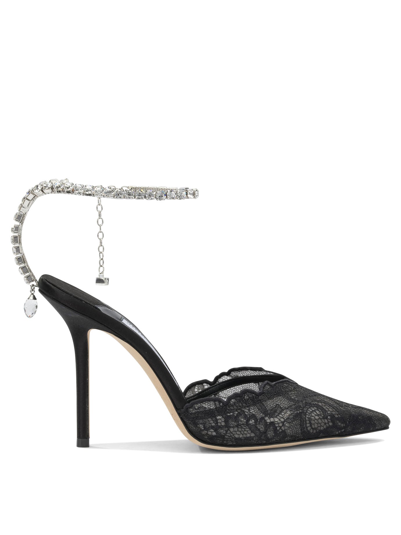 Jimmy Choo "Saeda 100MM" Pumps - Black