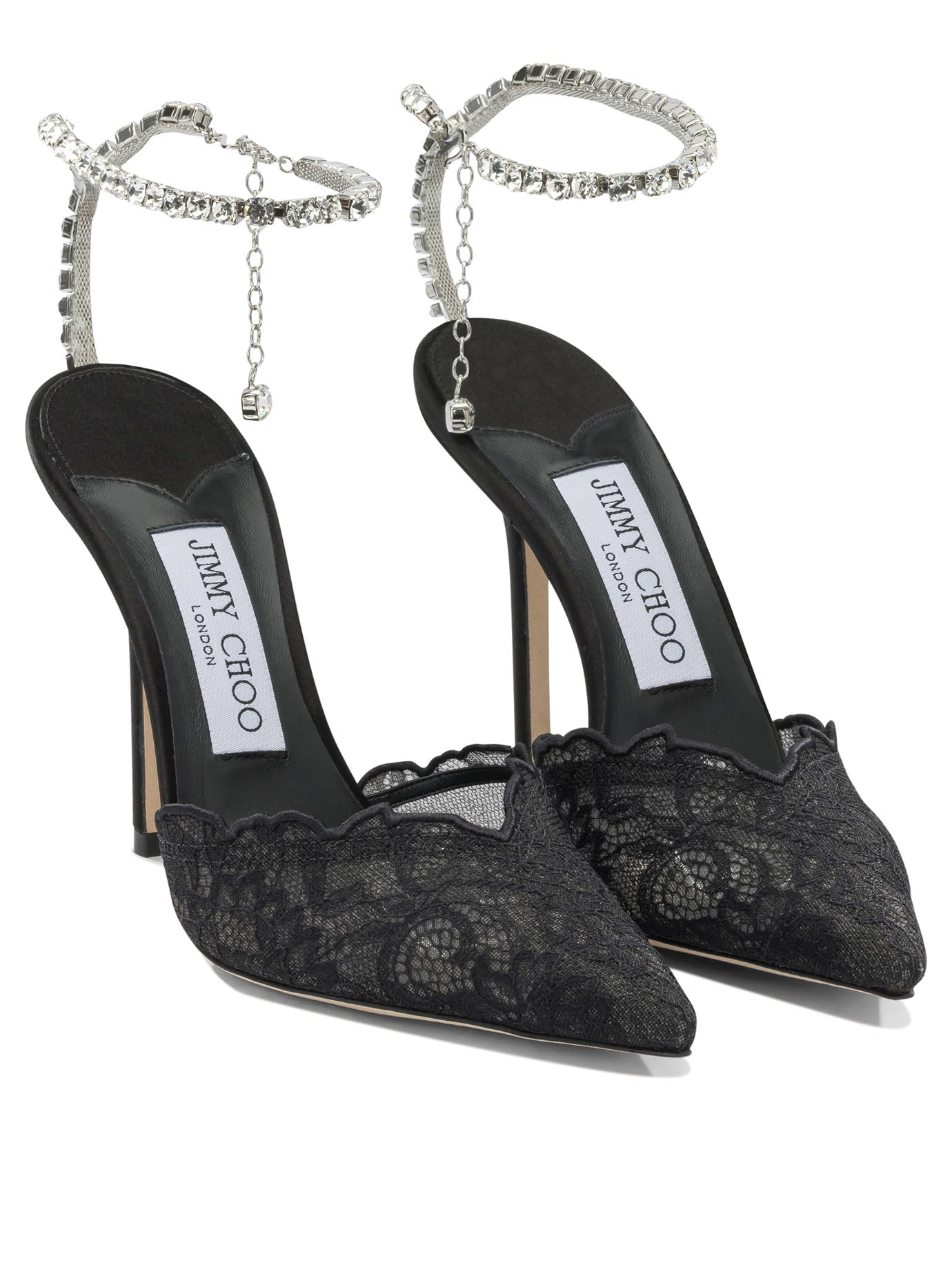Jimmy Choo "Saeda 100MM" Pumps - Black