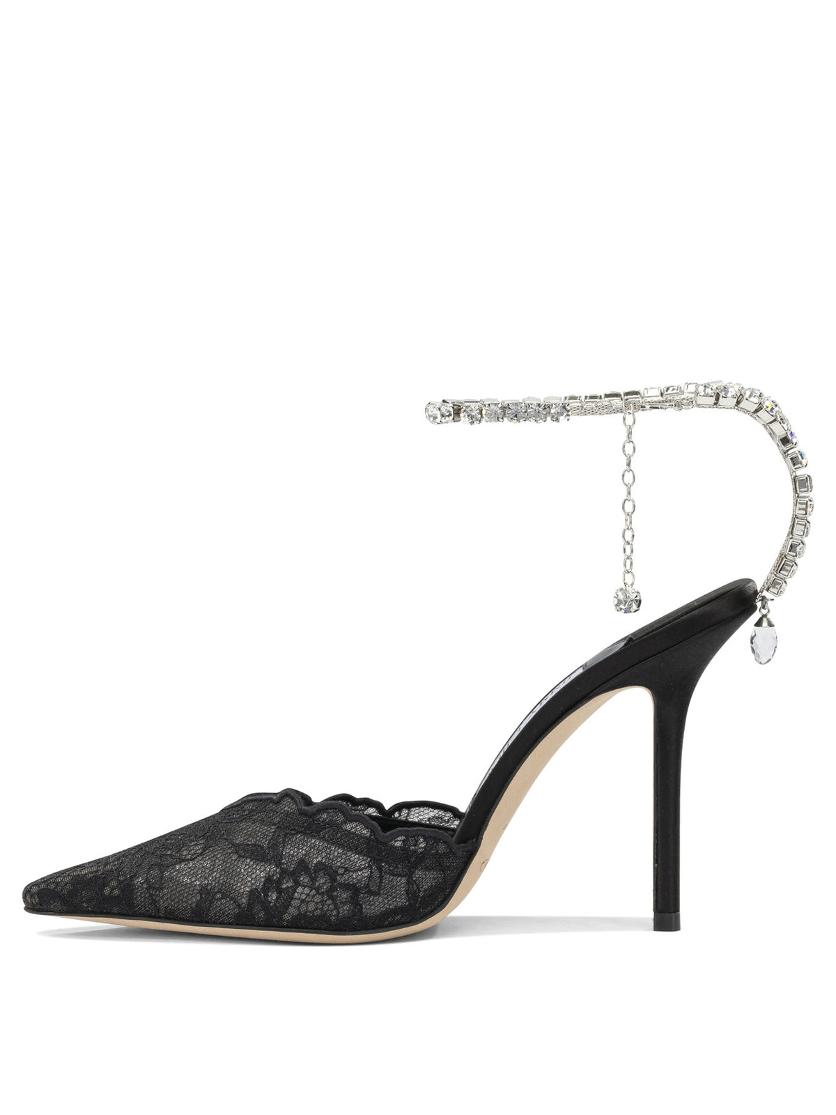 Jimmy Choo "Saeda 100MM" Pumps - Black